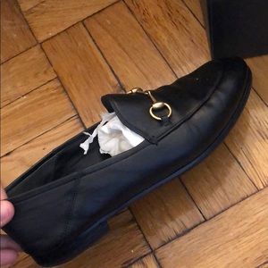 Gucci Women’s Brixton Apron-Toe Loafer Size 39